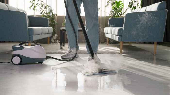 Пароочисник ARDESTO, 2000Вт, 1500мл, 4Бар, білий+ синій