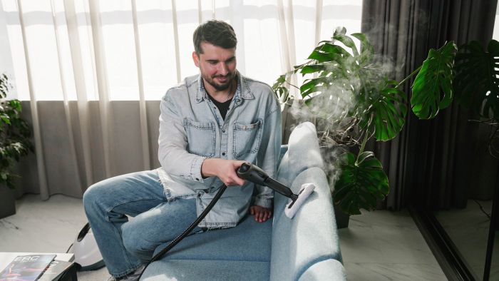 Пароочисник ARDESTO, 2000Вт, 1500мл, 4Бар, білий+ синій