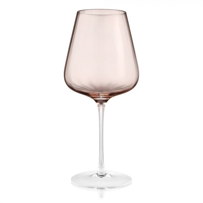 Набір келихів для вина ARDESTO Black Mars Altair 660мл, 2шт, скло, золотистий