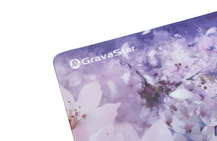 Ігрова поверхня GravaStar SAKURA, XL (900х450х3мм), рожевий