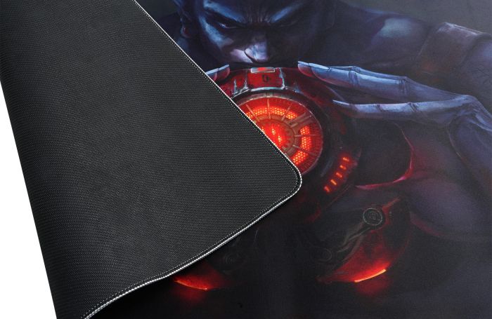 Ігрова поверхня GravaStar WARRIOR, XL (900х450х3мм), чорний