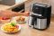 Мультипіч Sencor Vita Fryer, 1600Вт, чаша-6,5л, сенсорне керув., 10 програм, пластик, нерж. сталь-чорний