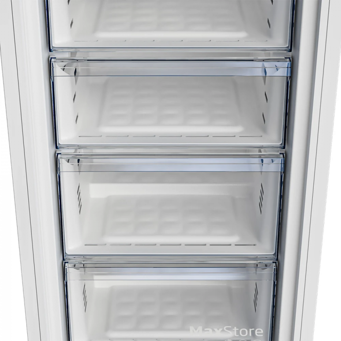 Морозильна камера Beko, 152x60x71, 220л, 1дв., E, NF, білий
