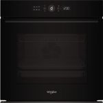 Духова шафа Whirlpool електрична, 73л, A+, дисплей, конвекція, телескопічні напрямні, чорний