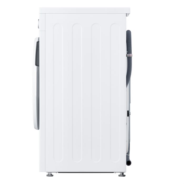 Пральна машина LG фронтальна, 7кг, 1200, A, 44см, дисплей, пара, інвертор, білий