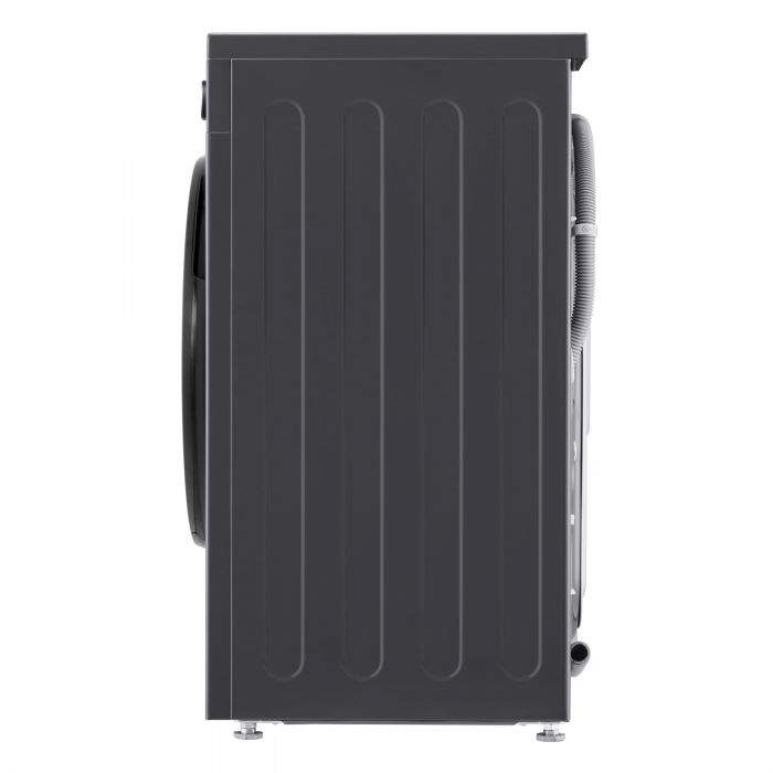 Пральна машина LG фронтальна, 7кг, 1200, A, 44см, дисплей, пара, інвертор, чорний
