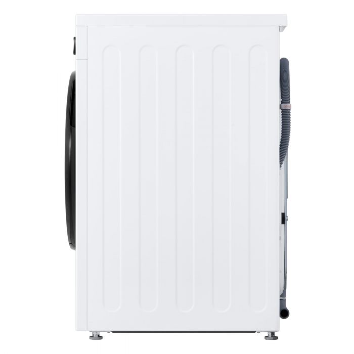 Пральна машина LG фронтальна, 9кг, 1400, A, 55см, дисплей, пара, інвертор, білий