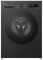 Пральна машина LG фронтальна, 9кг, 1400, A, 55см, дисплей, пара, інвертор, чорний