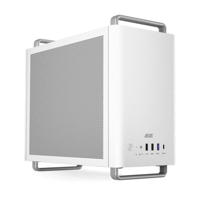 Корпус 2E Credo Mesh V300W-MH без БЖ, 2xUSB3.0, 1х USB 2.0, 1xUSB Type-C, 1x90мм, VGA 310мм, mATX, білий