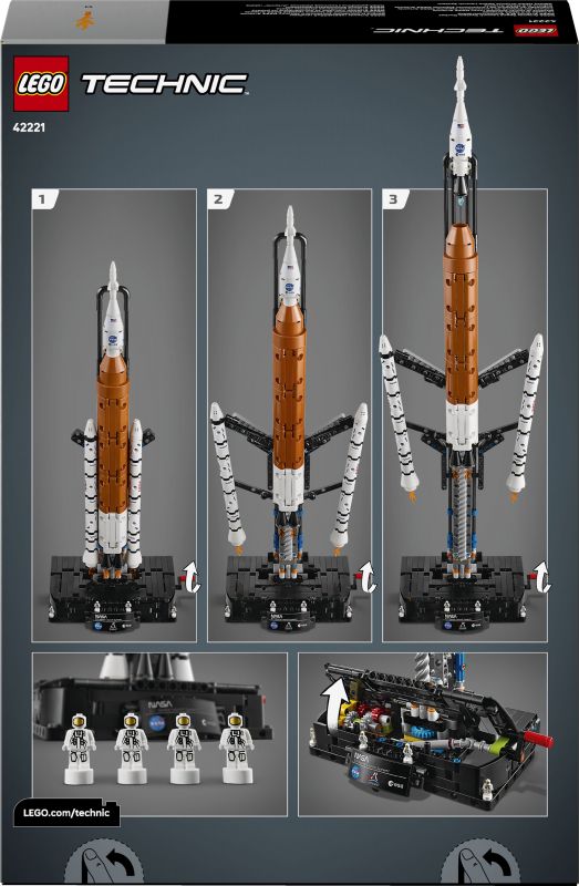 Конструктор LEGO Technic Ракета із системою космічного запуску NASA Artemis