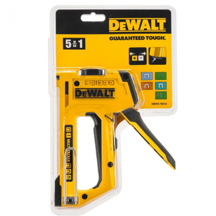 Степлер DeWALT MULTI TACKER 5в1 6-14мм тип скоб A, G, H 12, 15мм тип цвяхів J