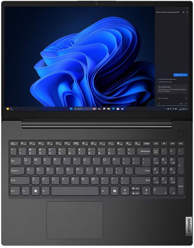 Ноутбук Lenovo V15-G5 15.6" FHD IPS AG, Intel i3-1315U, 16GB, F512GB, UMA, DOS, чорний