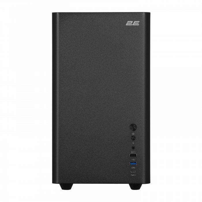 Корпус 2E Credo Metal V350B без БЖ, 1xUSB3.0, 1х USB 2.0, 1xUSB Type-C, 3x120мм, VGA 350мм, LCS ready, mATX, чорний