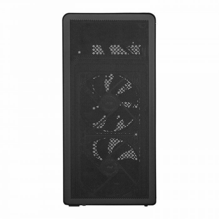 Корпус 2E Credo Metal V350B без БЖ, 1xUSB3.0, 1х USB 2.0, 1xUSB Type-C, 3x120мм, VGA 350мм, LCS ready, mATX, чорний