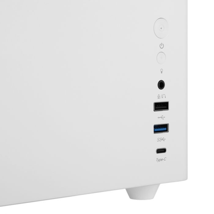 Корпус 2E Credo Metal V350W без БЖ, 1xUSB3.0, 1х USB 2.0, 1xUSB Type-C, 3x120мм, VGA 350мм, LCS ready, контролер з пультом, mATX, білий