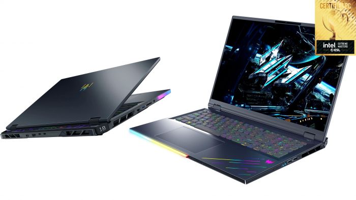 Ноутбук Acer Predator Helios 18 PH18-73 18" WQXGA IPS, Intel U9-275HX, 32GB, F1TB, NVD5080-16, Lin, чорний