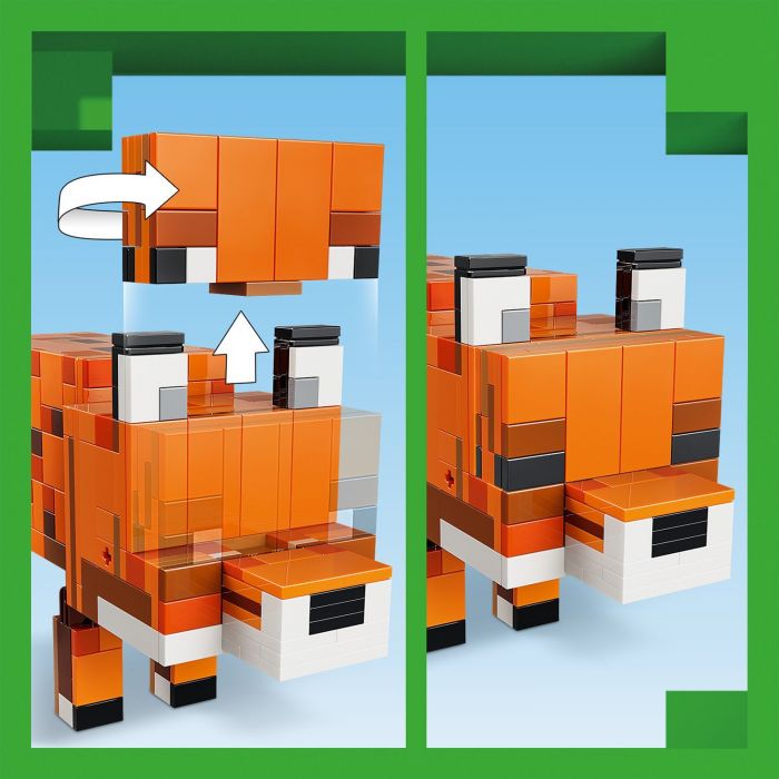 Конструктор LEGO Minecraft Лисиця
