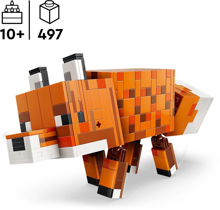 Конструктор LEGO Minecraft Лисиця