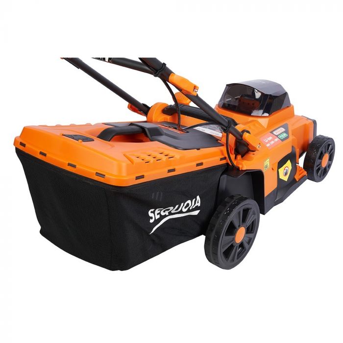 Газонокосарка акумуляторна SEQUOIA SBL4037B-E2W 40В(20В+20В) 37см 35л 25-75мм 11.65кг без АКБ та ЗП