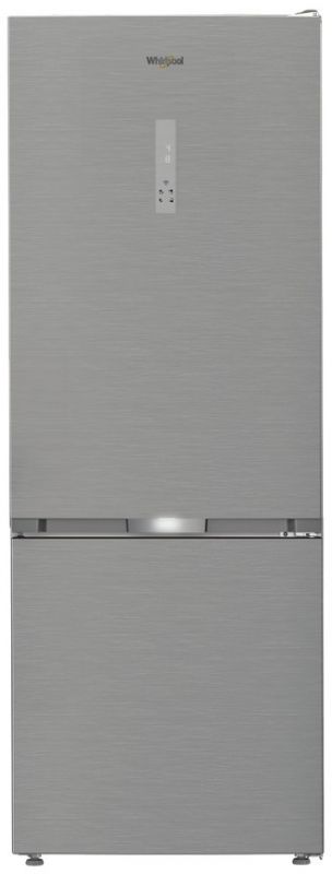 Холодильник Whirlpool з нижн. мороз., 192x70х70.5, холод.відд.-340л, мороз.відд.-150л, 2дв., А++, NF, інв., зона нульова, нерж