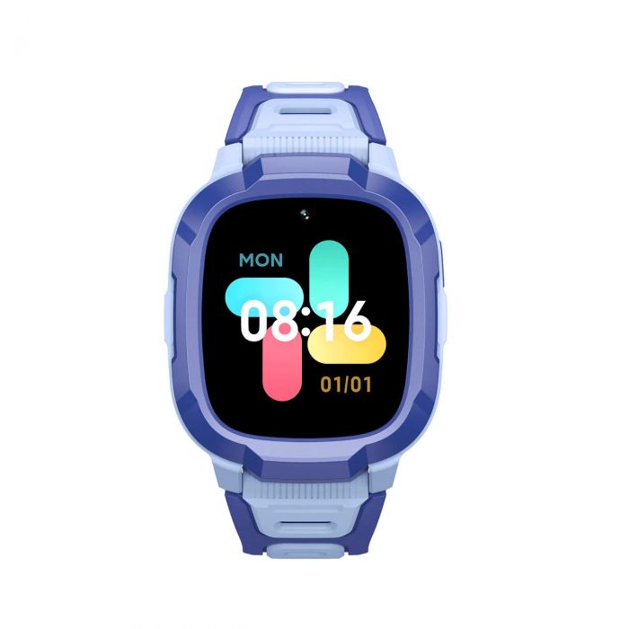 Дитячий годинник-телефон Mibro P6, 1.4", 240x280, GPS, 2MP, 900мА·год, 2АТM, синій