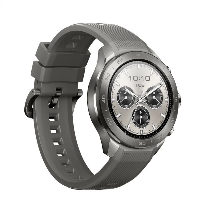 Смарт-годинник Mibro GS Explorer S 48мм, 1.32", 466x466, AMOLED, BT 5.3, Dual-band GPS, 10 ATM, титан-силікон