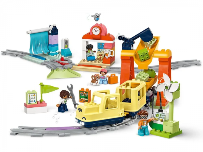 Конструктор LEGO DUPLO Town Великий інтерактивний громадський потяг