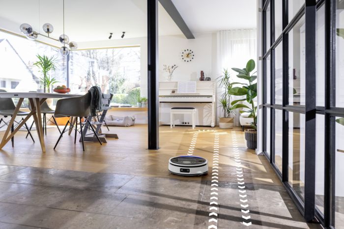 Робот-пилосос karcher RVF 7 Comfort, вологе прибирання, конт пил -0.25л, вода -0.30л, Bluetooth зарядна станція, білий