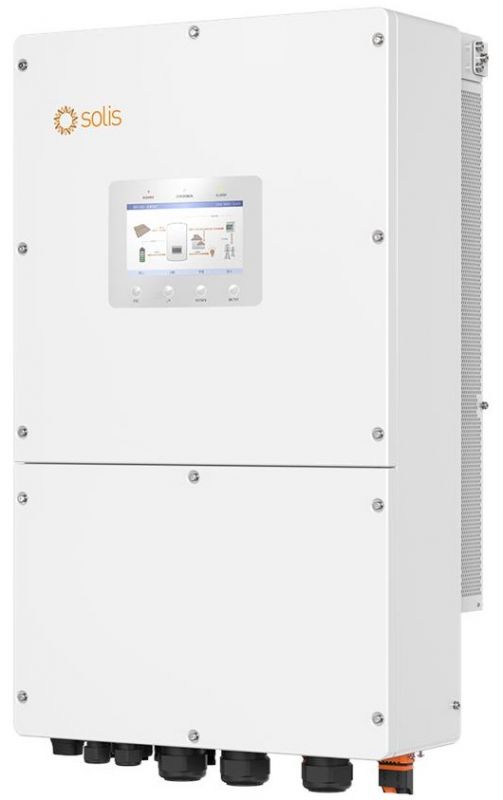 Гібридний інвертор трифазний Solis S6 30кВт, 3xMPPT, DC, для HV Batteries