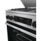 Плита Gorenje комбінована, 70л, 50x60см, метал. кришка, дисплей, чавун, нерж