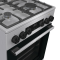Плита Gorenje комбінована, 70л, 50x60см, метал. кришка, дисплей, чавун, нерж