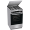 Плита Gorenje комбінована, 70л, 50x60см, метал. кришка, дисплей, чавун, нерж