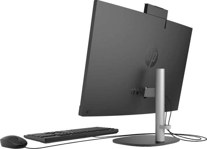 Комп'ютер персональний моноблок HP 240-G10 23.8" FHD IPS AG, Intel i5-1334U, 16GB, F512GB, UMA, WiFi, кл+м, 3р, DOS, чорний