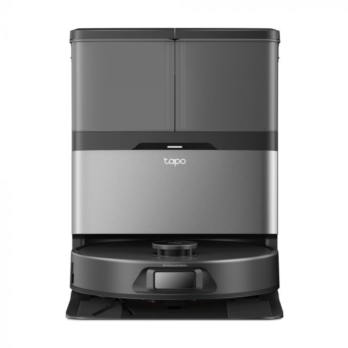 Робот-пилосмок TP-LINK TAPO RV 50 PRO OMNI з вологим прибиранням + розумна док-станція з функцією автоматичного спорожнення