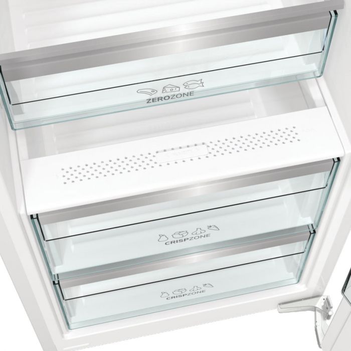 Холодильна камера Gorenje вбудована, 177х55х54см, 1 двері, 300л, А+, FrostLess , Зона св-ті, Внутр. Диспл, Wi-Fi, Білий