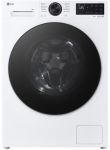 Пральна машина LG фронтальна, 8кг, 1200, A, 48см, дисплей, пара, інвертор, білий