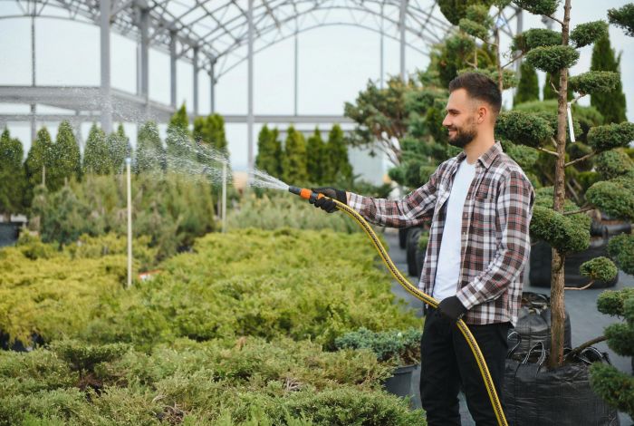 Шланг садовий 2E AquaFlex Solar 1/2" 20м 4 шари 13бар -10+60°C зрошувач конектор адаптер 2в1