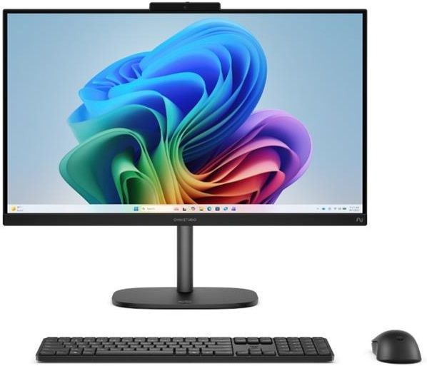 Комп'ютер персональний моноблок HP OmniStudio 27" QHD IPS, Intel 5-210H, 24GB, F1TB, UMA, WiFi, кл+м, DOS, чорний