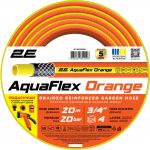 Шланг садовий 2E AquaFlex Orange 3/4" 20м 4 шари 20бар -10…+60°C зрошувач 2 конектори адаптер