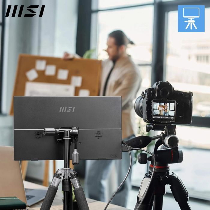 Монітор портативний MSI 15.6" PRO MP165-E6 HDMI, 2xUSB-C, MM, IPS, Case