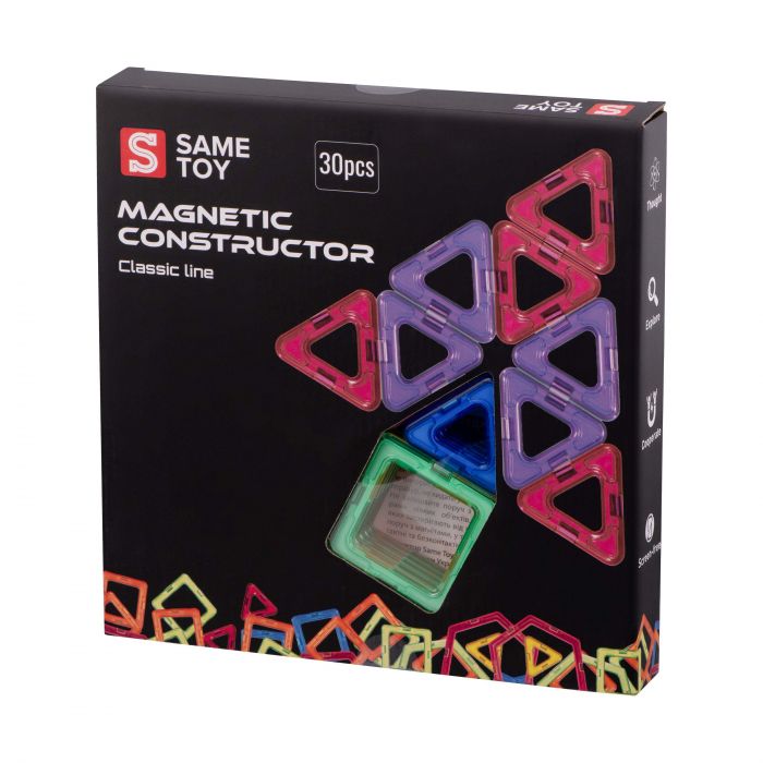 Конструктор магнітний Same toy Classic line 30ел