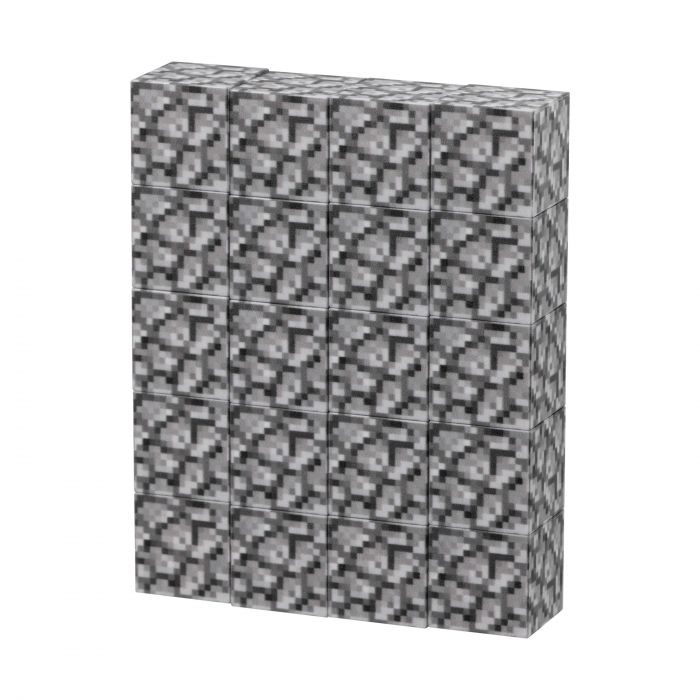 Конструктор магнітний Same Toy Creative Set Cobblestone 20ел