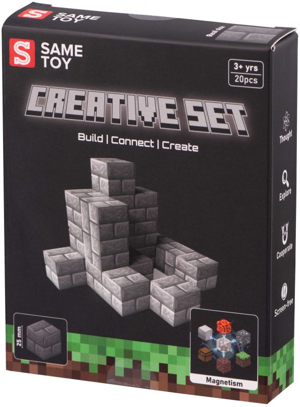 Конструктор магнітний Same Toy Creative Set Stone 20е