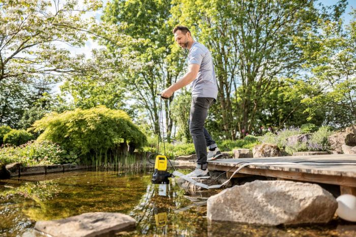 Насос дренажний Karcher SP 16.000 Dual 550Вт 16Куб·год висота 9м глибина 7м 4.85кг