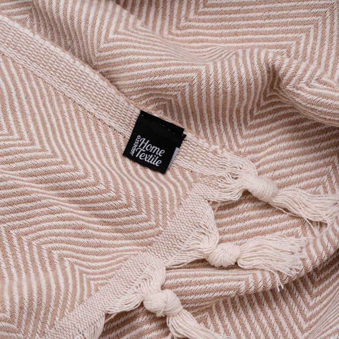 Плед Ardesto Summer 210х230см, 100% бавовна, бежевий