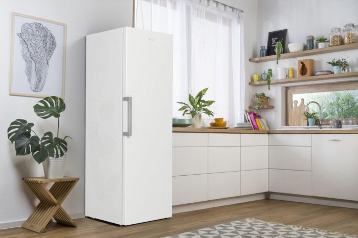 Морозильна камера Gorenje, 185.5x59.5х66.3, 280л, 1дв., A+, NF, білий