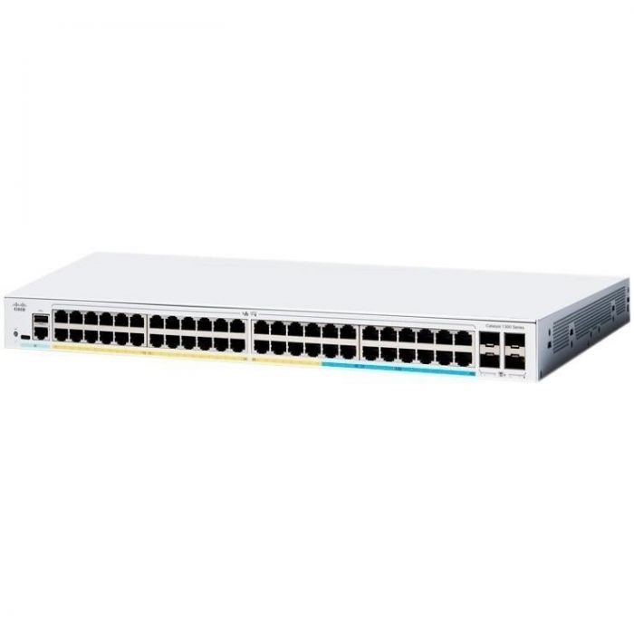Комутатор Cisco Catalyst 1300 48xGE, 4x1G SFP