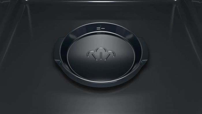 Духова шафа Bosch електрична, 76л, A, дисплей, конвекція, телескопічні направляючі, темно-сірий