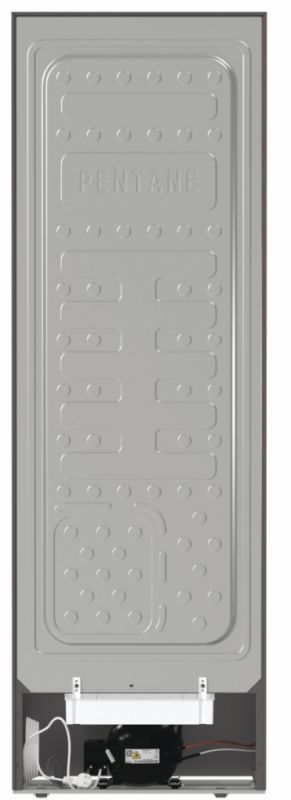 Морозильна камера Gorenje, 185.5x59.5х66.3, 280л, 1дв., A++, NF, Інвертор, сріблястий