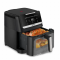 Мультипіч Tefal Easy Fry Silence XXL, 1800Вт, чаша-7л, сенсорне керув., 10 програм, з віконцем, пластик, чорний